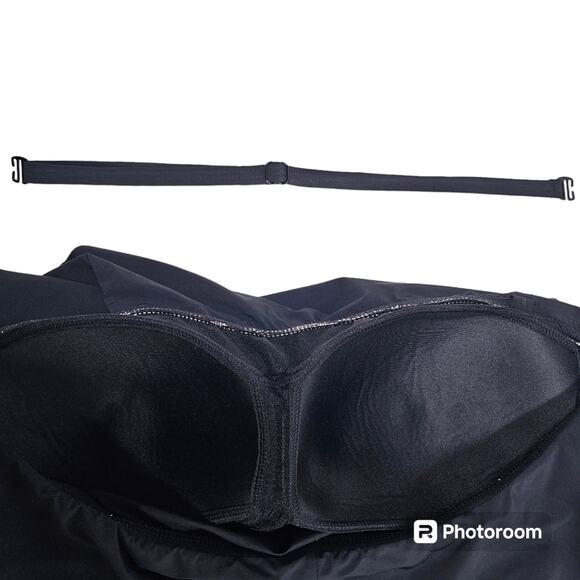 Contours by Coco Reef Agate Ruffle Bandeau Bra Sized One Piece Swimsuit 16/40C - Picture 9 of 13